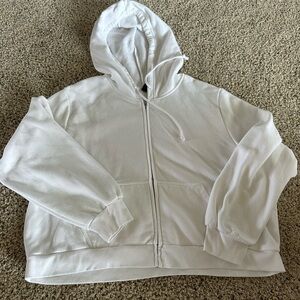 Zip up sweatshirt